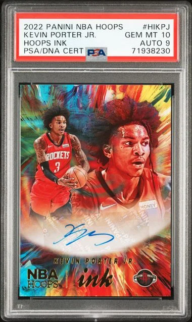 2022 Panini NBA Hoops Hoops Ink Hikpj Kevin Porter Jr. #no-number card image