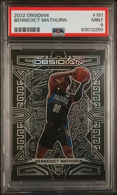 2022 Panini Obsidian Bennedict Mathurin #181 card image