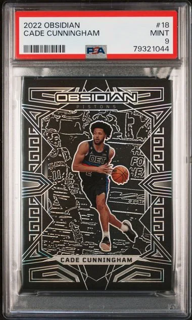 2022 Panini Obsidian Cade Cunningham #18 card image