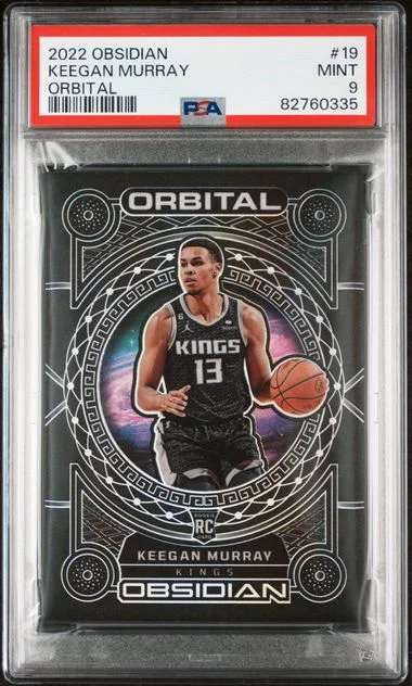 2022 Panini Obsidian Keegan Murray Orbital #19 card image