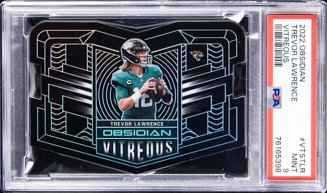 2022 Panini Obsidian Trevor Lawrence Vitreous #VTSTLR card image