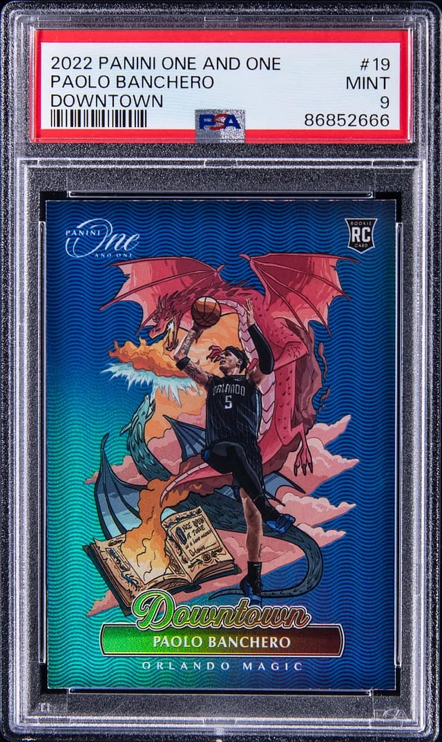 2022 Panini One and One Paolo Banchero Downtown #19 card image