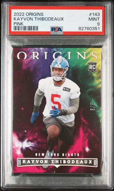 2022 Panini Origins Kayvon Thibodeaux Pink #143 card image