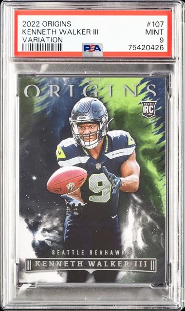 2022 Panini Origins Kenneth Walker III #107 card image