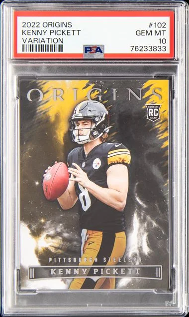 2022 Panini Origins Kenny Pickett Variation #102 card image