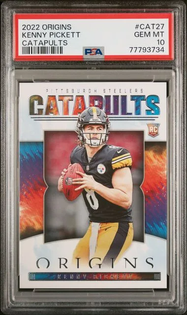 2022 Panini Origins Kenny Pickett Catapults #Cat27 card image