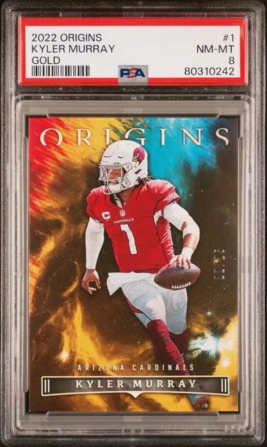 2022 Panini Origins Kyler Murray Gold #1 card image