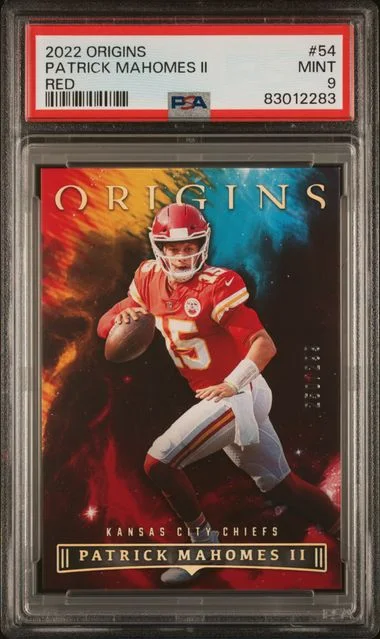 2022 Panini Origins Patrick Mahomes II Red #54 card image
