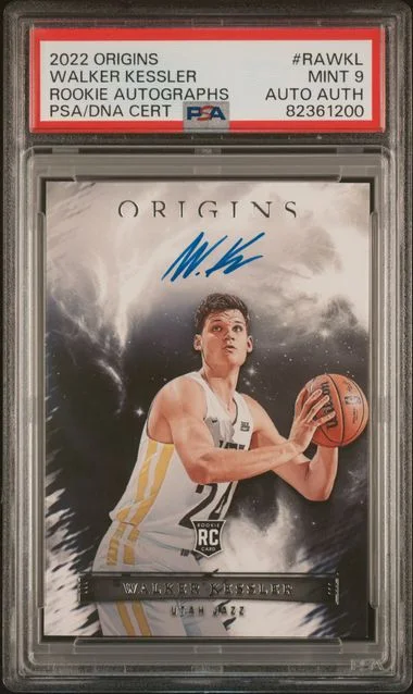 2022 Panini Origins Walker Kessler Autograph #RA-WKL card image