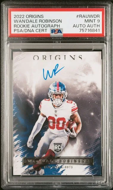 2022 Panini Origins Wan’Dale Robinson Autograph #RAU-WDR card image