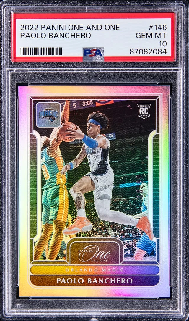 2022 Panini Paolo Banchero One & One Purple #146 card image
