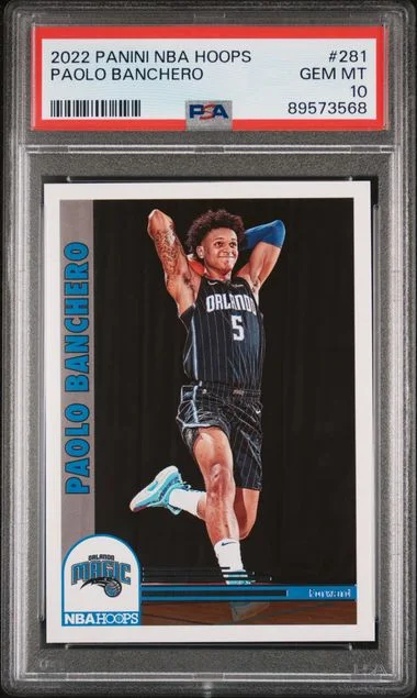 2022 Panini Paolo Banchero NBA Hoops #281 card image