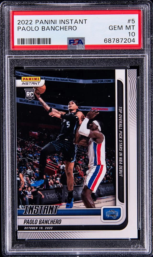 2022 Panini Paolo Banchero Instant #5 card image