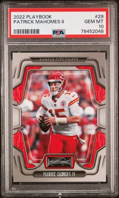2022 Panini Patrick Mahomes II Playbook #29 card image