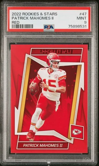 2022 Panini Patrick Mahomes II Rookies & Stars Red #47 card image