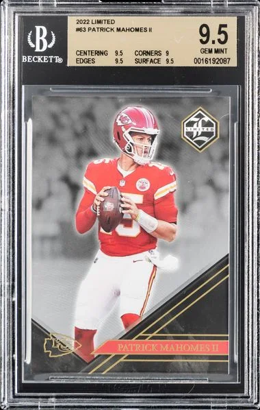 2022 Panini Patrick Mahomes II Limited #63 card image