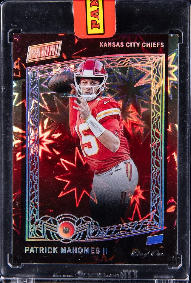 2022 Panini Patrick Mahomes II Diamond National VIP Diamond #PM card image