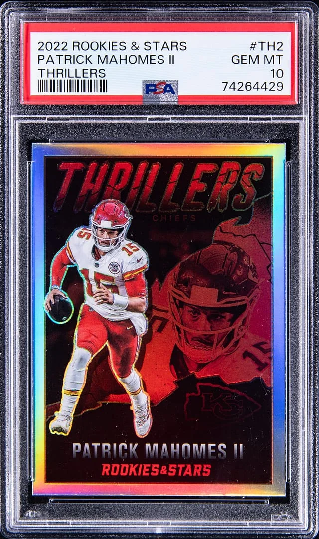 2022 Panini Patrick Mahomes Ii Rookies & Stars Thrillers #TH2 card image