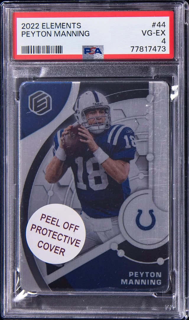 2022 Panini Peyton Manning Jersey Number Elements #44 card image