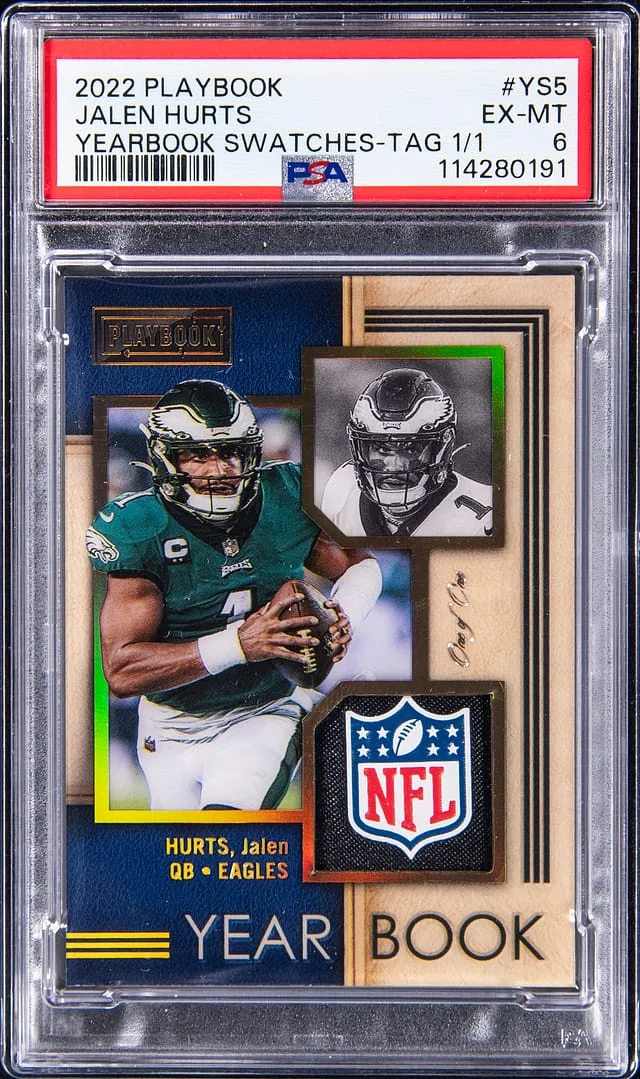 2022 Panini Playbook Yearbook Swatches #no-number card image