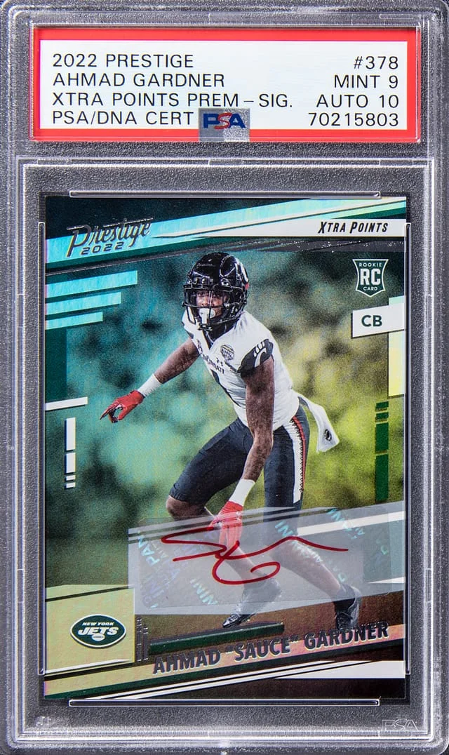 2022 Panini Prestige Ahmad Sauce Gardner #378 card image