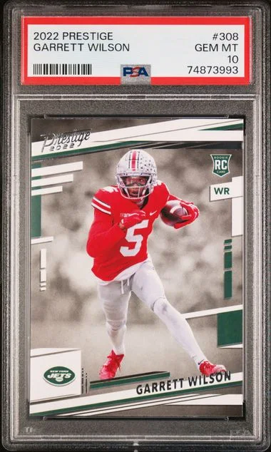 2022 Panini Prestige Garrett Wilson #308 card image