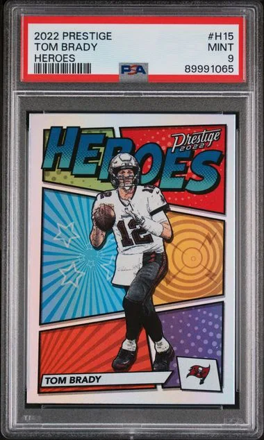 2022 Panini Prestige Tom Brady Heroes #H15 card image
