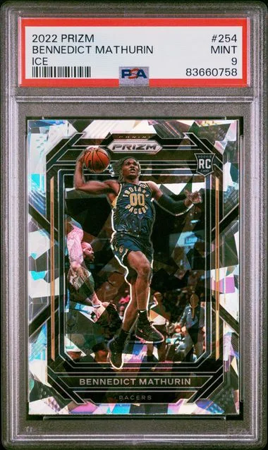 2022 Panini Prizm Bennedict Mathurin #254 card image