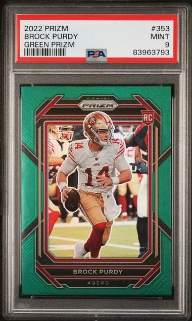 2022 Panini Prizm Brock Purdy #353 card image