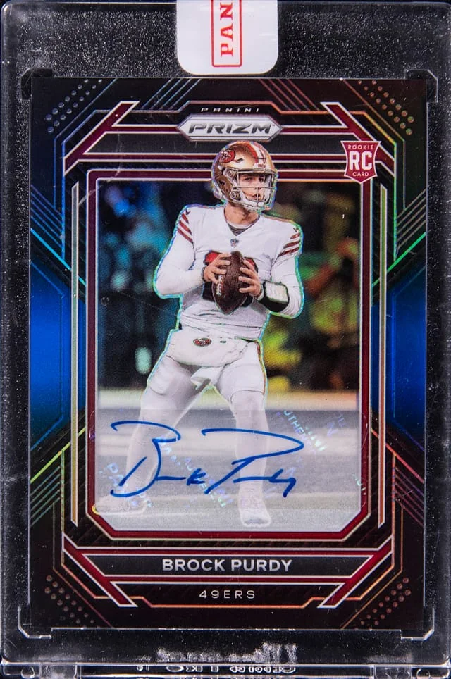 2022 Panini Prizm Brock Purdy #PB-8 card image