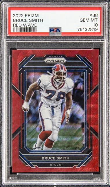 2022 Panini Prizm Bruce Smith Orange Prizm #38 card image