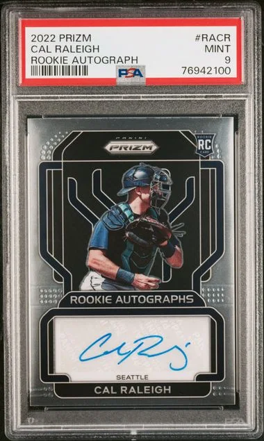 2022 Panini Prizm Cal Raleigh Autograph #RA-CR card image
