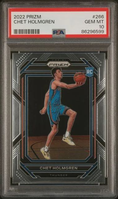 2022 Panini Prizm Chet Holmgren #266 card image