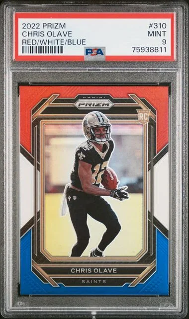 2022 Panini Prizm Chris Olave Hyper #310 card image
