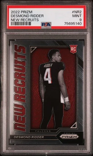 2022 Panini Prizm Desmond Ridder New Recruits #NR-2 card image
