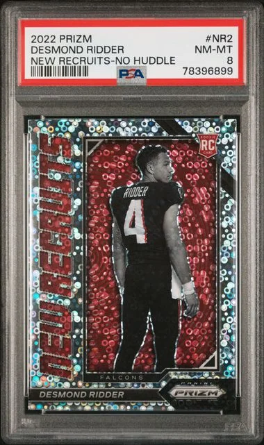 2022 Panini Prizm Desmond Ridder New Recruits #NR2 card image