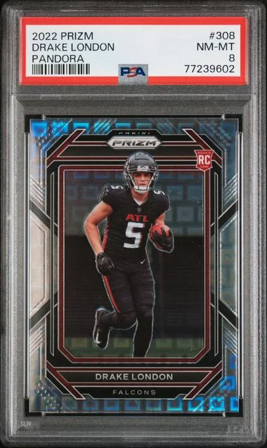 2022 Panini Prizm Drake London Pandora #308 card image
