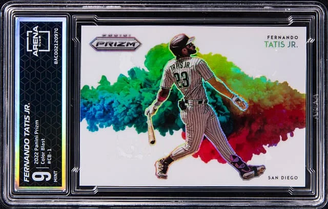 2022 Panini Prizm Fernando Tatis Jr. - AC Color Blast #CB-1 card image