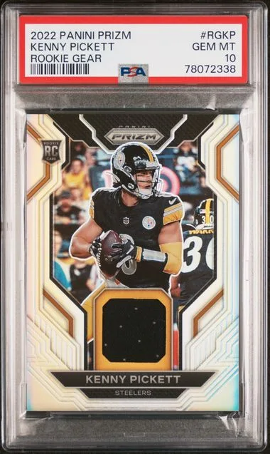 2022 Panini Prizm Gear Rgkp Kenny Pickett #no-number card image