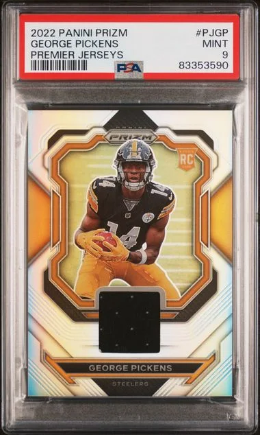 2022 Panini Prizm George Pickens Premier Jerseys #PJGP card image