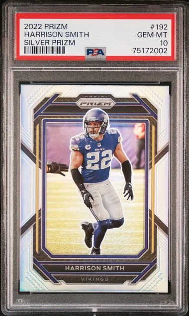 2022 Panini Prizm Harrison Smith Silver Prizm #192 card image