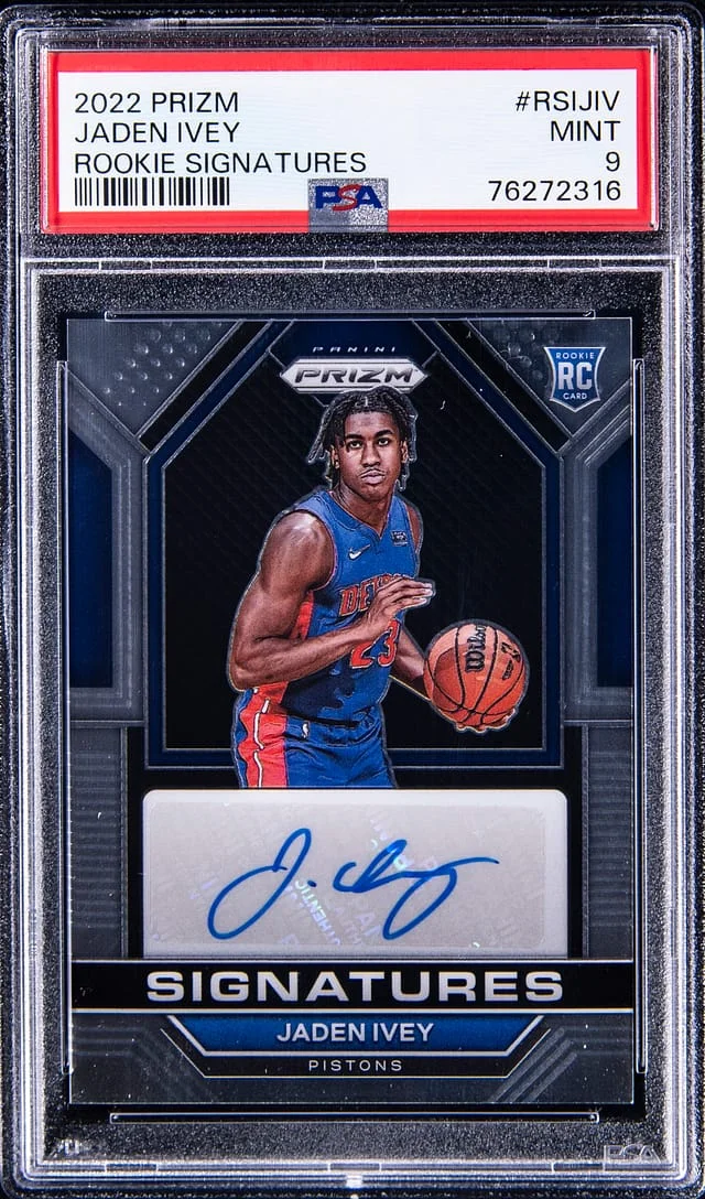 2022 Panini Prizm Jaden Ivey Signatures #RSIJIV card image