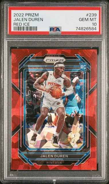 2022 Panini Prizm Jalen Duren #239 card image
