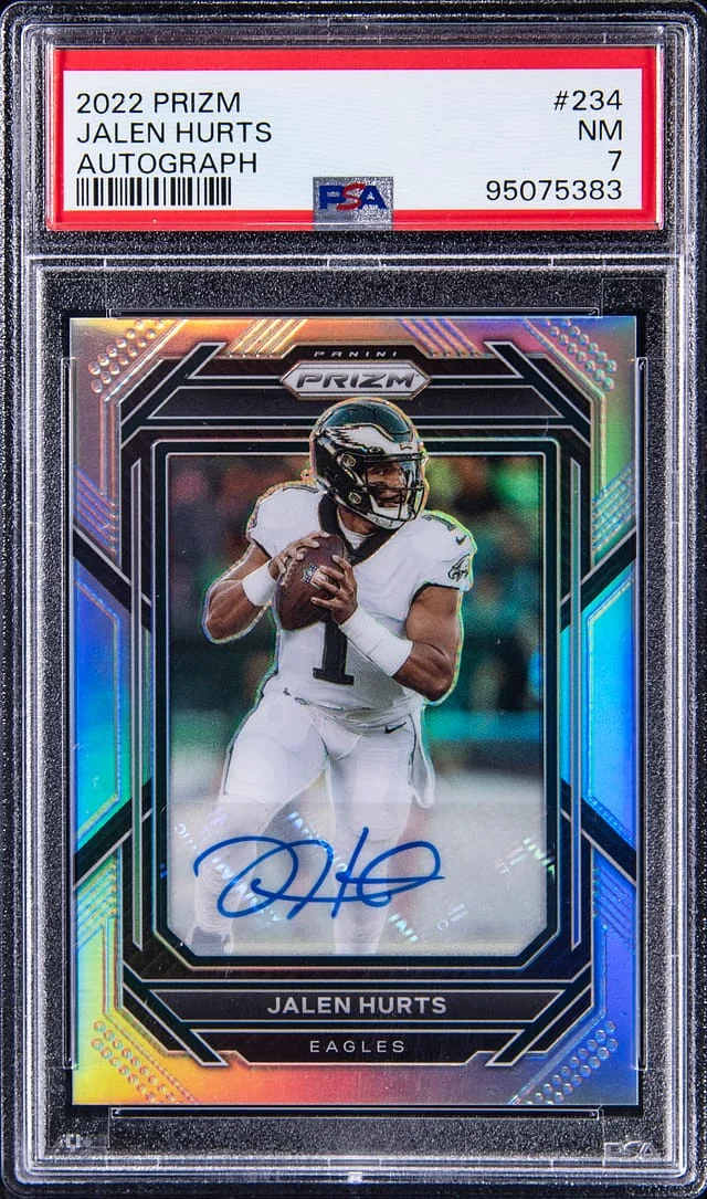 2022 Panini Prizm Jalen Hurts Autograph #234 card image