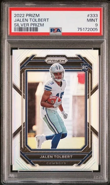 2022 Panini Prizm Jalen Tolbert Silver Prizm #333 card image