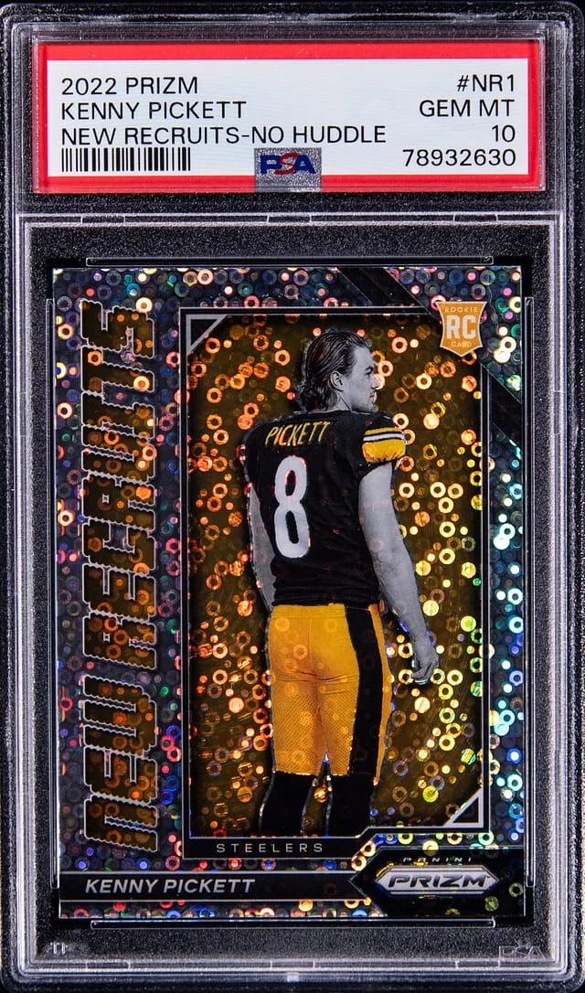 2022 Panini Prizm Kenny Pickett New Recruits #NR1 card image