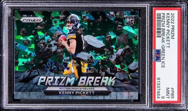 2022 Panini Prizm Kenny Pickett Prizm Break #PB-5 card image