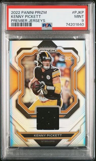 2022 Panini Prizm Kenny Pickett Premier Jerseys #PJ-KP card image