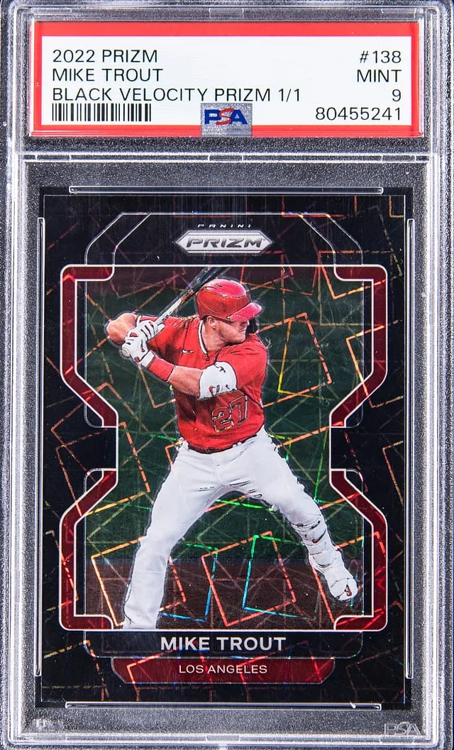2022 Panini Prizm Mike Trout #138 card image