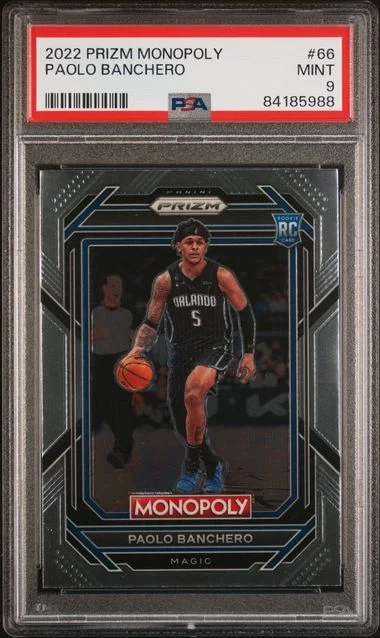 2022 Panini Prizm Paolo Banchero Monopoly #66 card image
